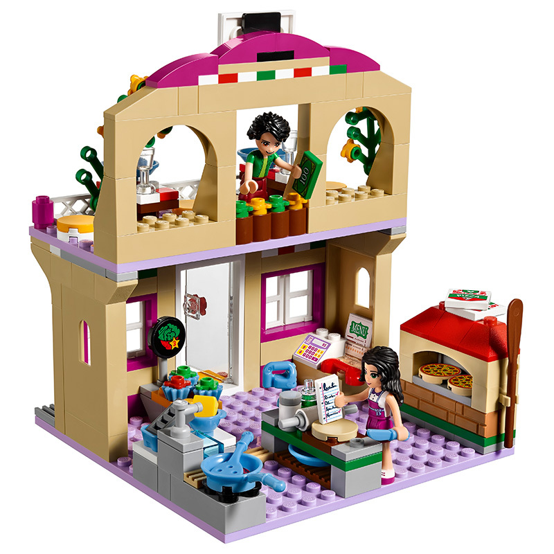 LEGO 乐高 Friends好朋友系列 心湖城比萨餐厅41311 玩具 6-12岁 塑料 200块以上