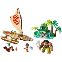 LEGO乐高 Disney Princess迪士尼公主系列 莫亚娜的海上环游41150 200块以上6-12岁塑料玩具