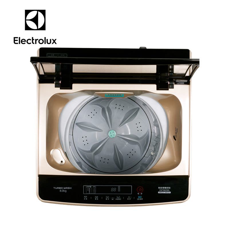 伊莱克斯/Electrolux EWT7021QG 7公斤全自动家用节能波轮洗衣机(香槟金)图片