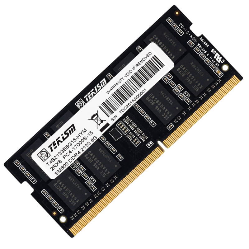 TEKISM特科芯 芯锋骑士4 SM800 2133MHz DDR4 8GB笔记本内存条