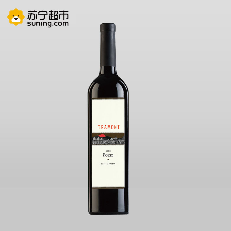 意大利原装进口 特拉蒙红葡萄酒 750ml 单支装