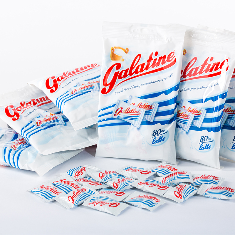佳乐锭(Galatine)宝宝零食 牛奶压片糖(原味) (12个月年龄适用)50g/袋(意大利进口 )