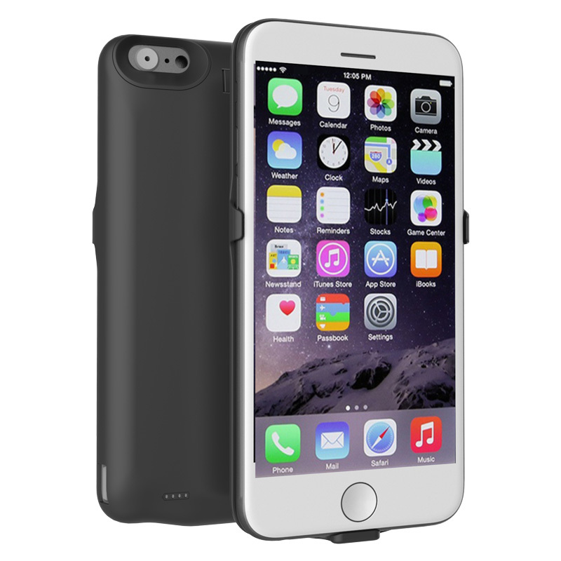 罗马仕(ROMOSS)EN70高雅黑 7000毫安苹果电池 iPhone6/6S背夹电池 充电宝