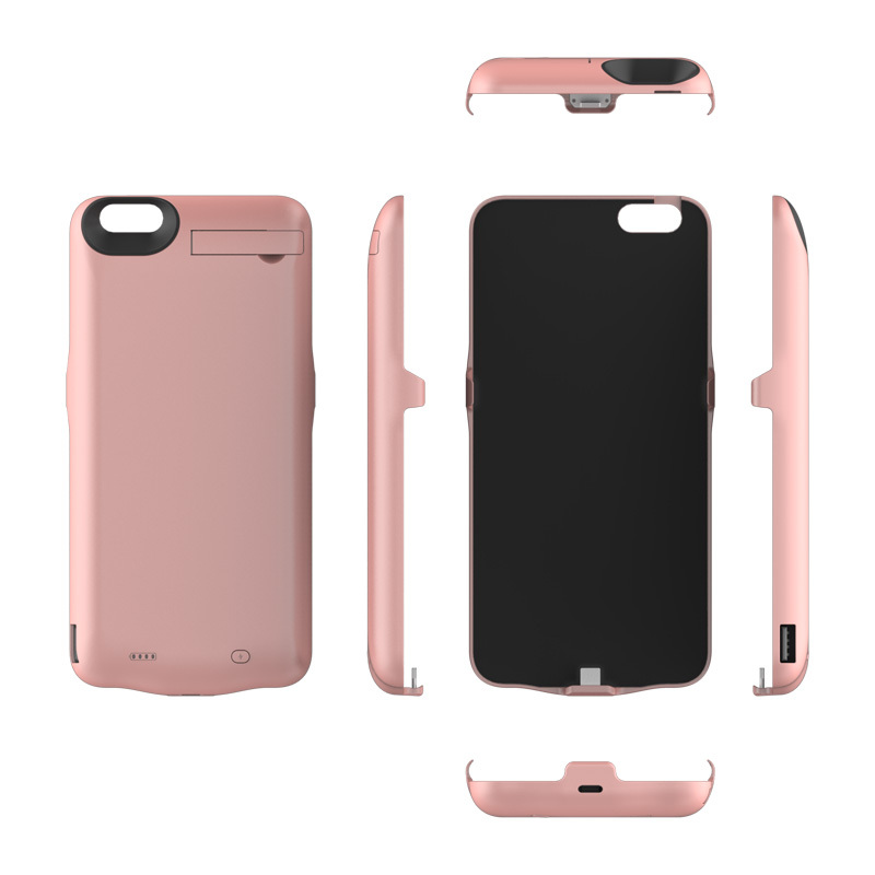 罗马仕(ROMOSS)EN70高雅黑 7000毫安苹果电池 iPhone6/6S背夹电池 充电宝