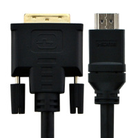 酷比客 黑色 1.5M DVI转HDMI线 LCCPECDVI2HDMI-1.5M (根)