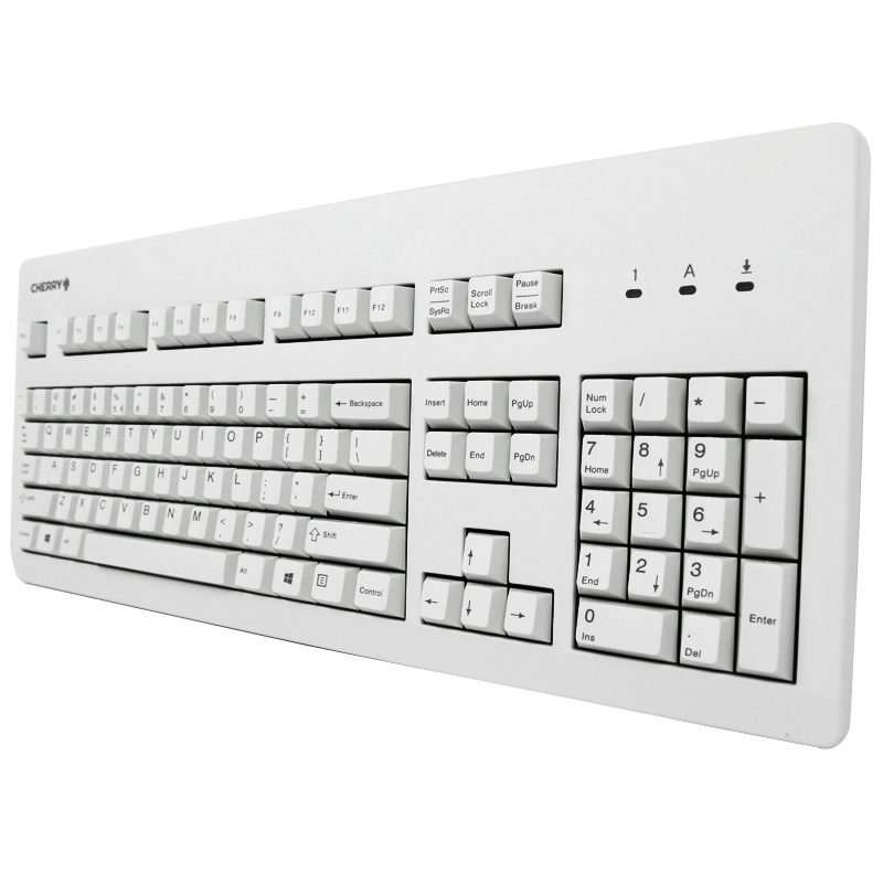 樱桃（Cherry）机械键盘G80-3000LSCEU-0白色青轴