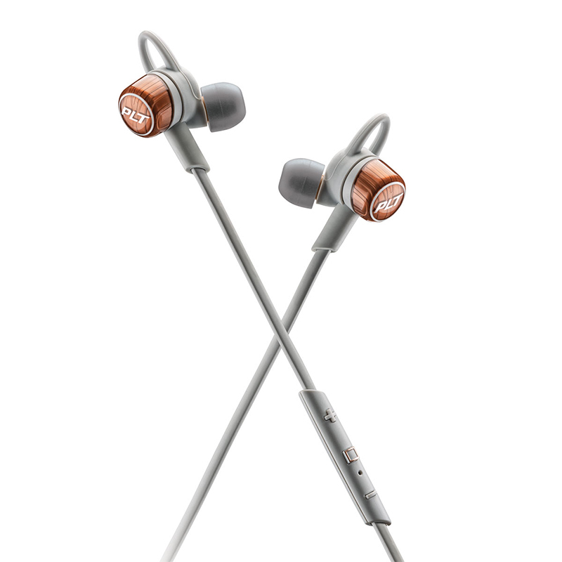 Plantronics/缤特力 BackBeat GO 3运动蓝牙耳机音乐立体声带线控 橙灰色