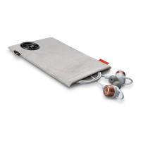 Plantronics/缤特力 BackBeat GO 3豪华版立体声音乐蓝牙耳机线控 橙灰色