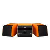 雅马哈(Yamaha)MCR-B020 迷你音响卧室迷你组合 CD播放机音箱组合套装 蓝牙/USB/FM 橙色