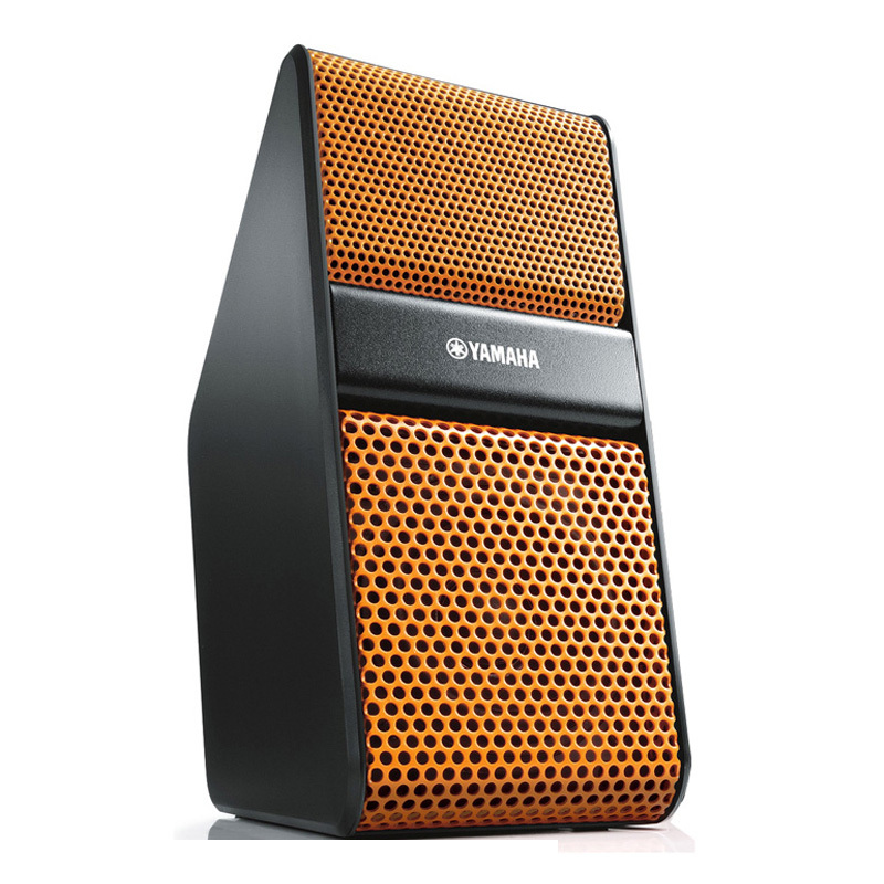 雅马哈(Yamaha)NX-50 迷你音响 多媒体有源音箱 电脑电视音箱 橙色