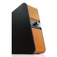 雅马哈(Yamaha)NX-50 迷你音响 多媒体有源音箱 电脑电视音箱 橙色