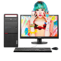 联想ThinkCentre商用M8600t 23英寸显示器(I7-6700 8G 1T 刻录 2G独显 DOS EDU)