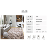 丽家家居 格调系列 地毯 80*120cm (块)