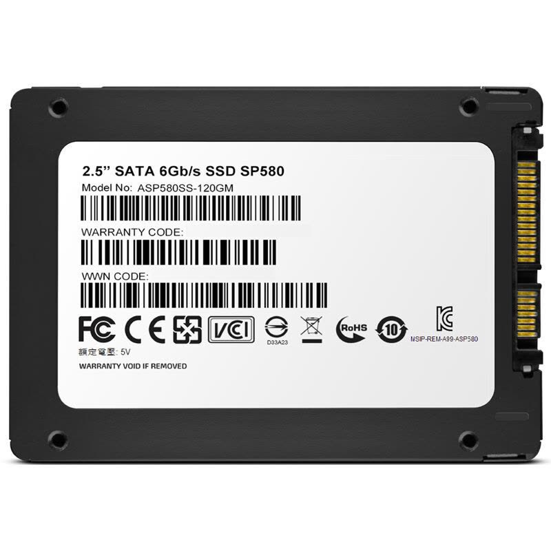 [苏宁自营]威刚/ADATA SP580 240GB SATA6Gb/s SSD 固态硬盘图片