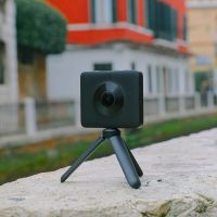 小米(MI)米家全景相机套装 黑色 运动相机户外360度摄像头高清照相机支持SD卡