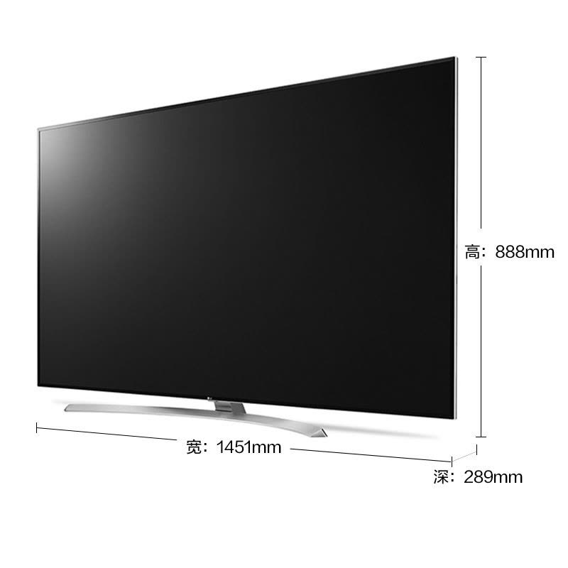 LG电视86SJ9570-CA 86英寸 4K超高清智能液晶电视 主动式HDR 纯色硬屏图片