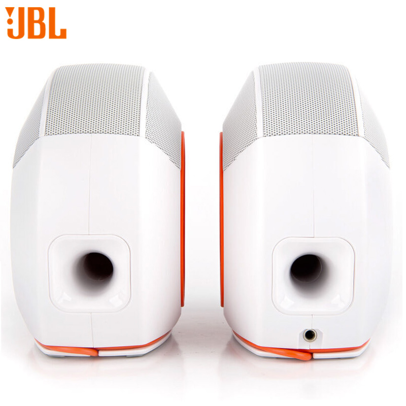 JBL pebbles mini音乐蜗牛笔记本台式电脑音箱低音炮HIFI桌面音响 白色