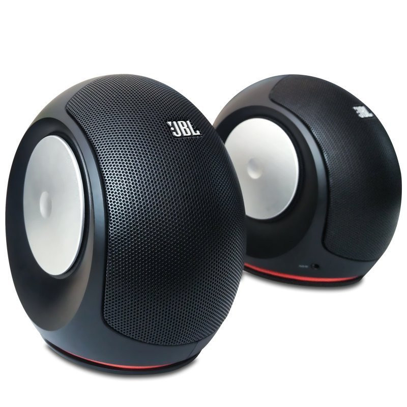 JBL pebbles mini音乐蜗牛笔记本台式电脑音箱低音炮HIFI即插即用桌面音响 黑色