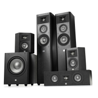 JBL Studio 280BK 音箱 音响 家庭影院套装 音响套装 5.1声道 落地影院