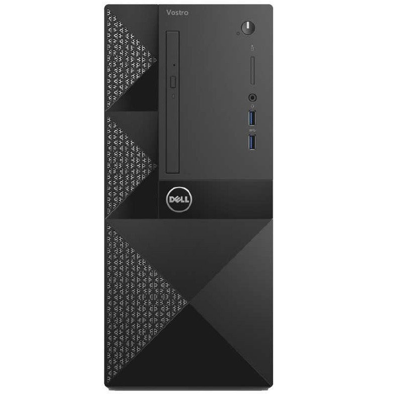 戴尔(DELL)成就Vostro3653-R13N8商用台式电脑整机 19.5英寸屏(I3-6100 4G 500G)