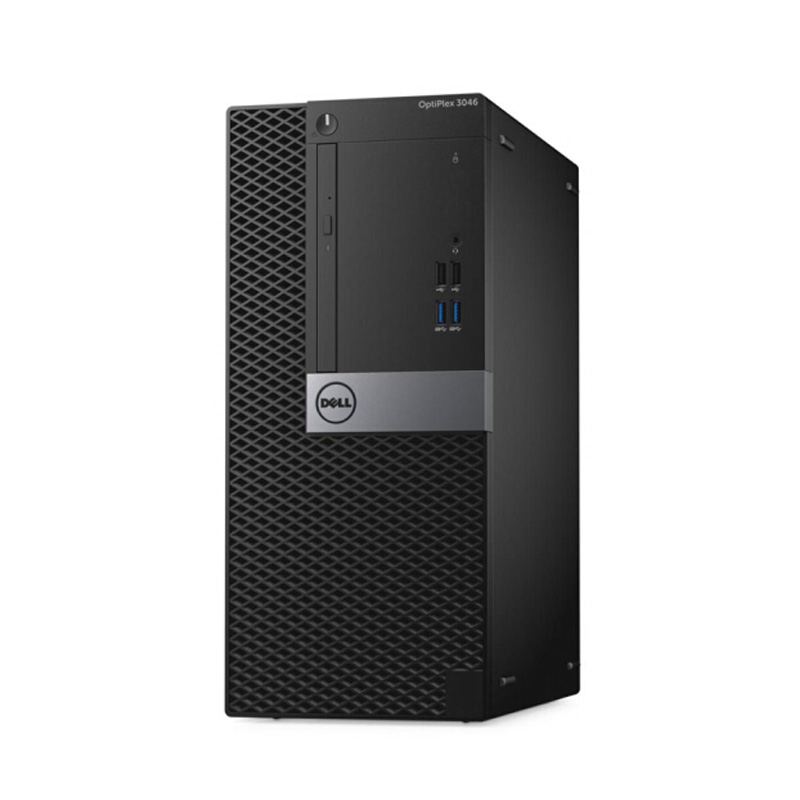 戴尔(DELL)OptiPlex3046MT 商用台式电脑 单主机(酷睿I3-6100 4GB 500GB DVDRW Win7H)高清大图