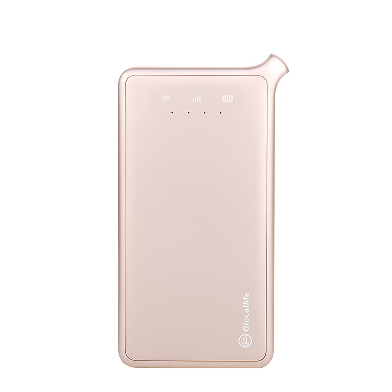 吉客猫U2 金色 赠送2G全球流量 即开即用 全球随身wifi 4G无线路由器 移动电信联通全网通用MiFi