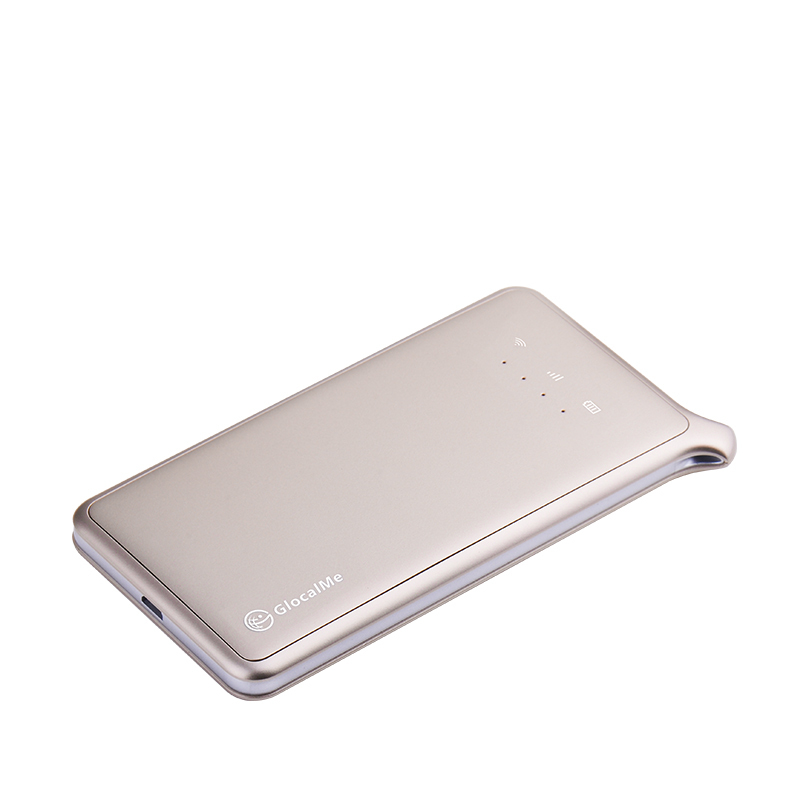 吉客猫U2 金色 赠送2G全球流量 即开即用 全球随身wifi 4G无线路由器 移动电信联通全网通用MiFi