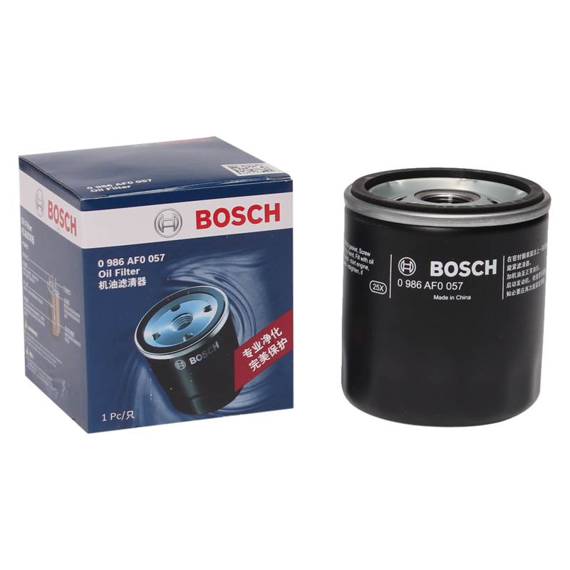 国产博世(BOSCH)机油滤清器0986AF0057别克凯越/凯越HRV/GL8/君越/赛欧雪佛兰乐聘/乐风/景程/赛欧高清大图