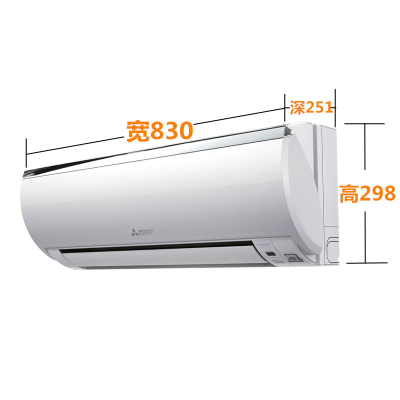 三菱电机 1.5匹 冷暖直流变频一级 精准控温挂机空调 MSZ-ZFJ12VA(S)高清大图