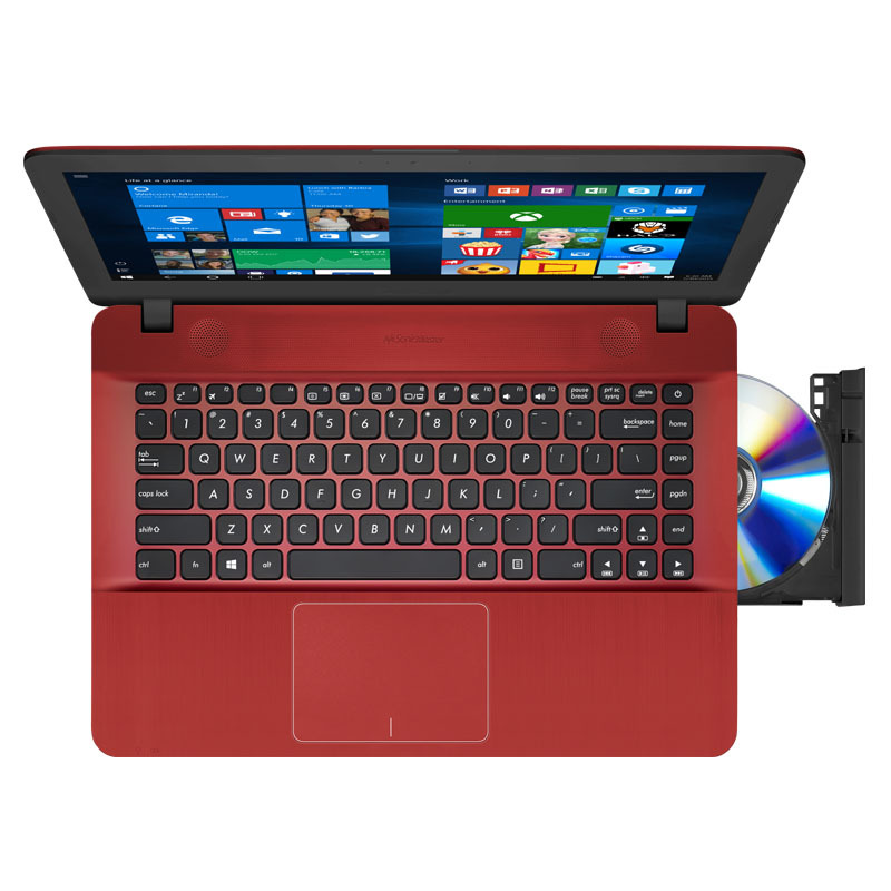 华硕(ASUS)F441UV 14英寸笔记本(I5-7200 4G 500G 920MX 2G独显 红色 带光驱)