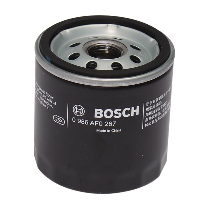 博世(BOSCH)0986AF0267机油滤清器(新桑塔纳/雷克萨斯RX300/400/奇瑞A5/风云2/旗云/江陵国产