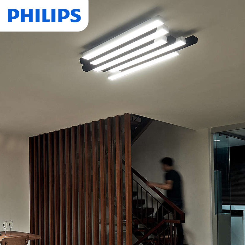 飞利浦(PHILIPS)中央吸顶灯 LED吸顶灯简约现代大气客厅灯卧室灯 Philips钢琴吸顶灯