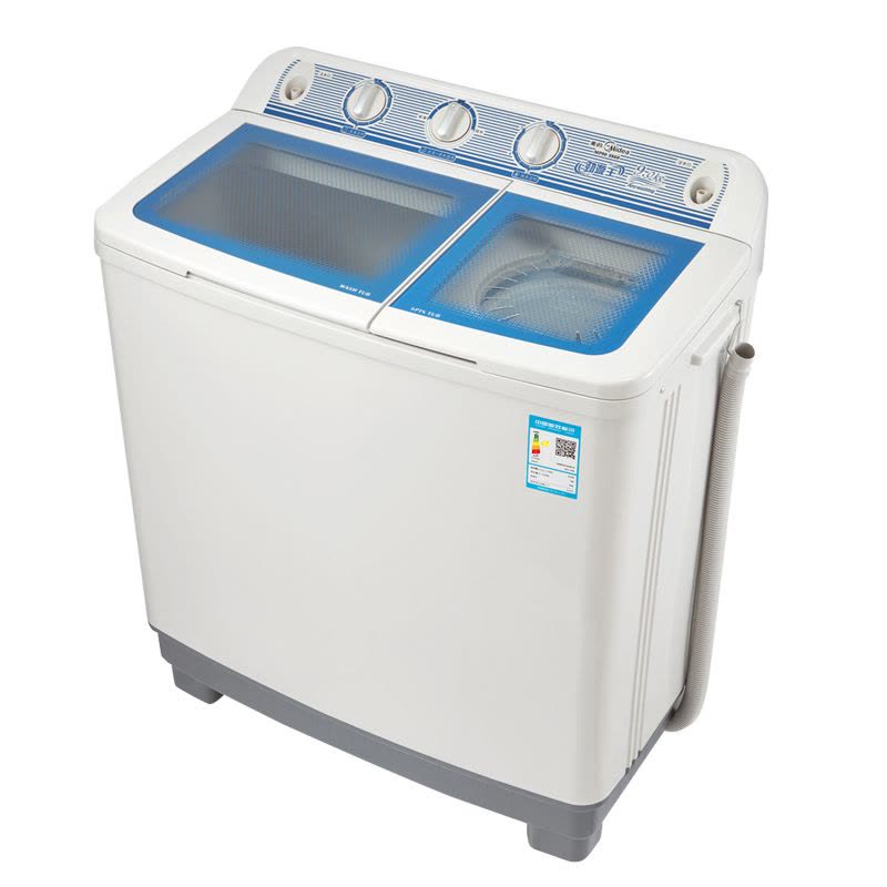 美的(Midea) MP90-S868 9公斤洗衣机 双缸 洗脱分离 方便简洁 家用 白色图片