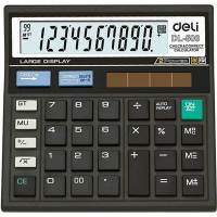 得力(deli)DL-500桌面计算器(黑)(台)