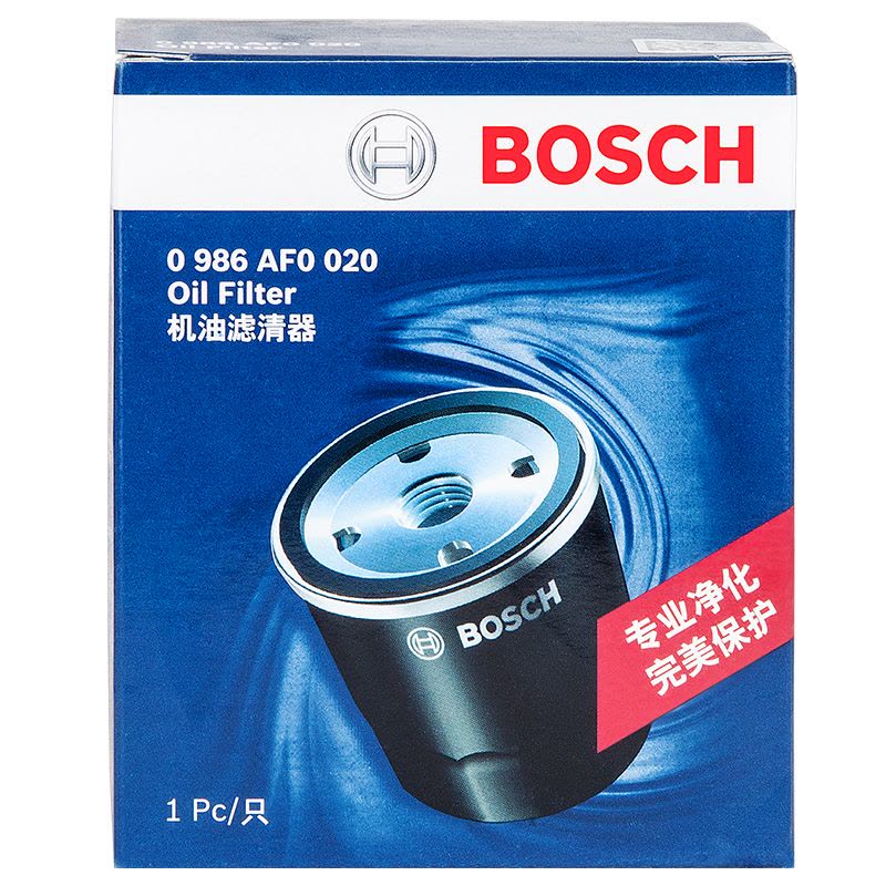 博世(BOSCH)0986AF0020机油滤清器(福克斯/福特蒙迪欧/致胜/马自达6/睿翼/马自达8/进口马自达5)国产图片