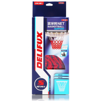 得力(deli)风行F1312篮球网(白+红)(付)