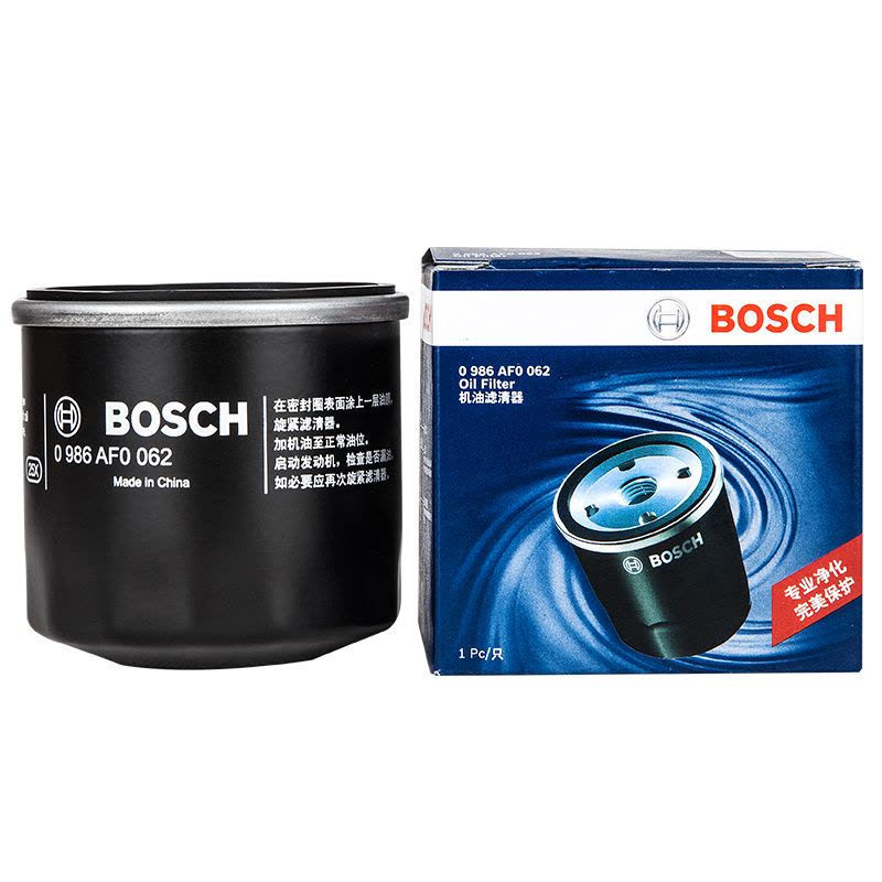 国产博世(Bosch)机油滤清器0986AF0062昌河爱迪尔/昌河铃木北斗星/长安奔奔/奇瑞QQ/雪佛兰乐驰比亚迪F0图片