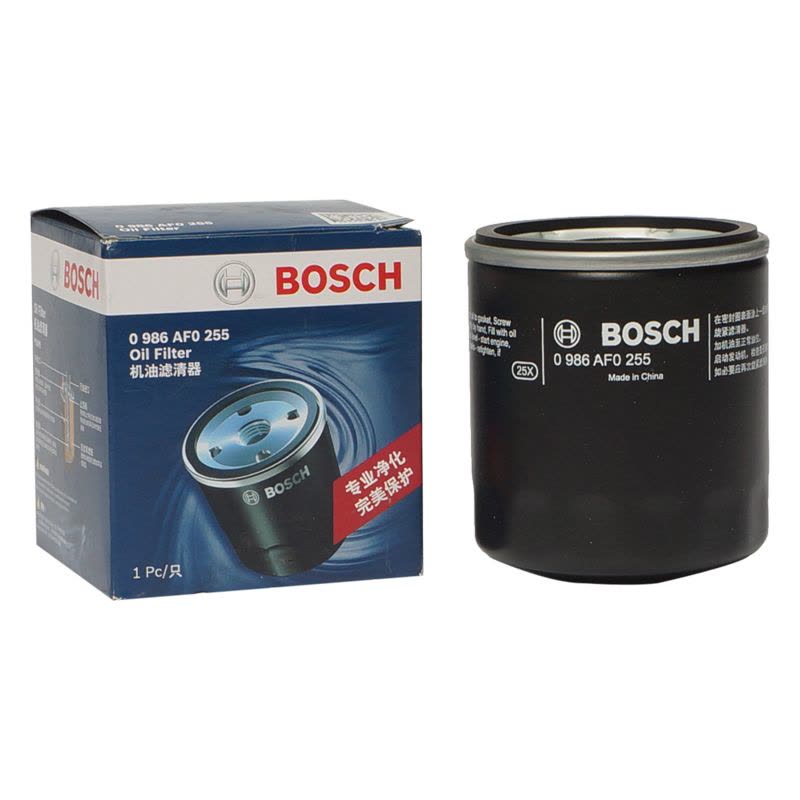 国产博世(Bosch)机油滤清器0986AF0255(别克君越II3.0L/新君越/昂科雷3.6L)图片