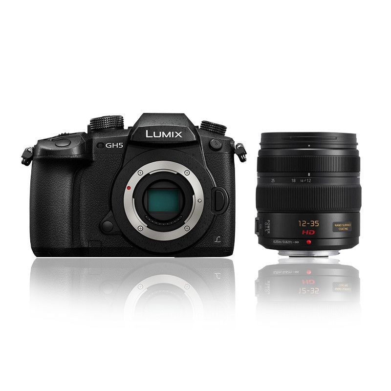 松下(Panasonic)DC-GH5GK微单相机 机身+松下12-35镜头