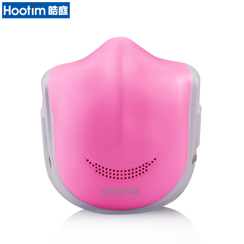 皓庭(HOOTIM)爱跑电动口罩防雾霾口罩便携主动送风防尘过滤雾霾pm2.5小型空气净