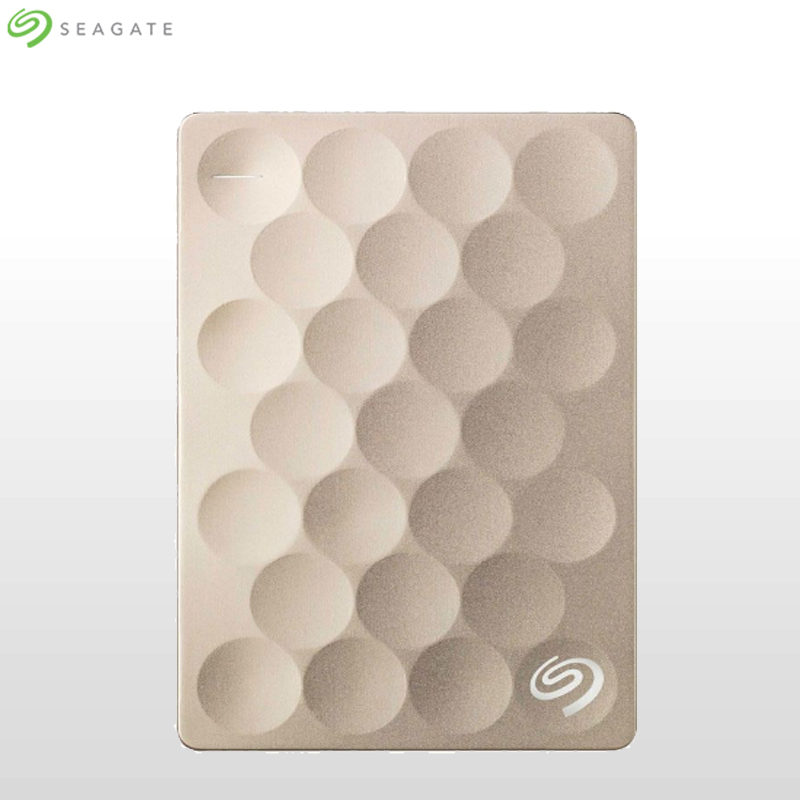 希捷(Seagate)Ultra slim 睿致系列 2TB 2.5英寸 USB3.0 移动硬盘 金色