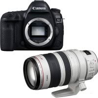 佳能(Canon) EOS 5D4(70-200mm+闪光灯+三脚架) 数码单反相机 单镜头套装 约3040万像素