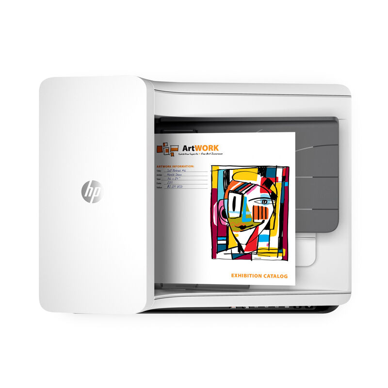 惠普(HP)ScanJet Pro 2500 f1 A4幅面平板+馈纸式双平台扫描仪 自动双面扫描高清大图