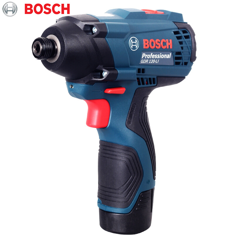 [苏宁自营]博世(BOSCH) GDR120-LI 充电式冲击起子机 电动螺丝刀/电动螺丝批 双电版