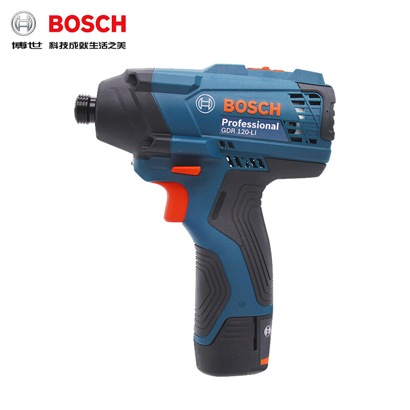 [苏宁自营]博世(BOSCH) GDR120-LI 充电式冲击起子机 电动螺丝刀/电动螺丝批 双电版
