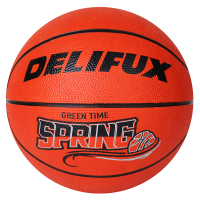 得力(deli)风行F1102橡胶5号篮球(橙色)(个)