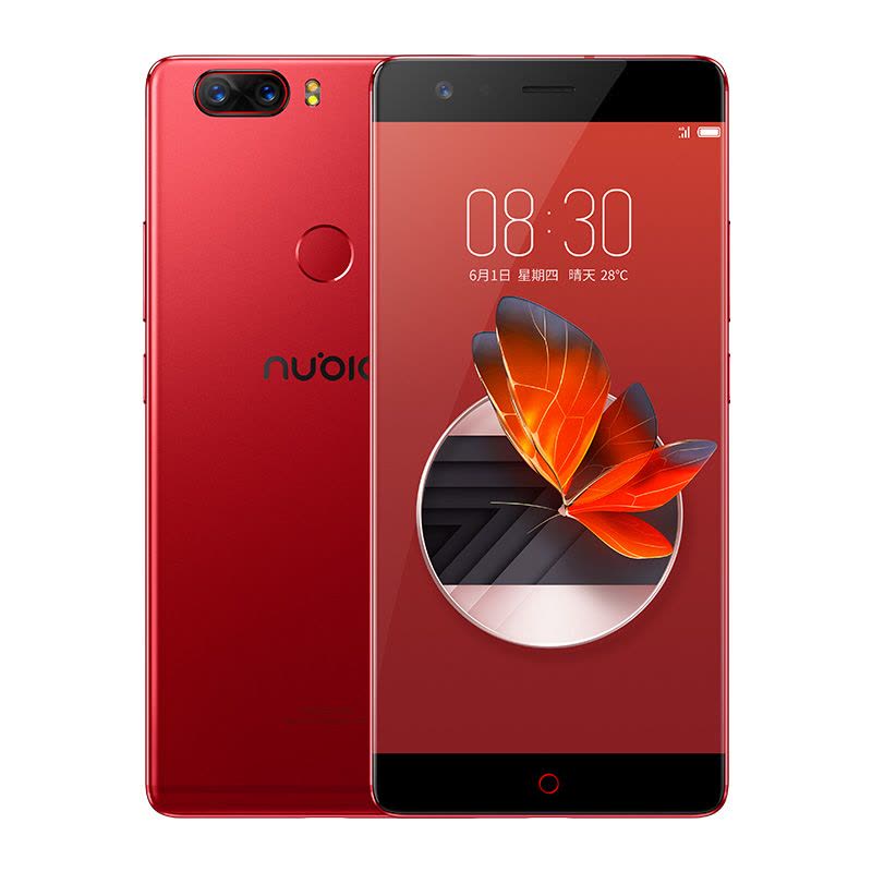 nubia/努比亚Z17 6GB+128GB 烈焰红 移动联通电信4G手机 无边框图片