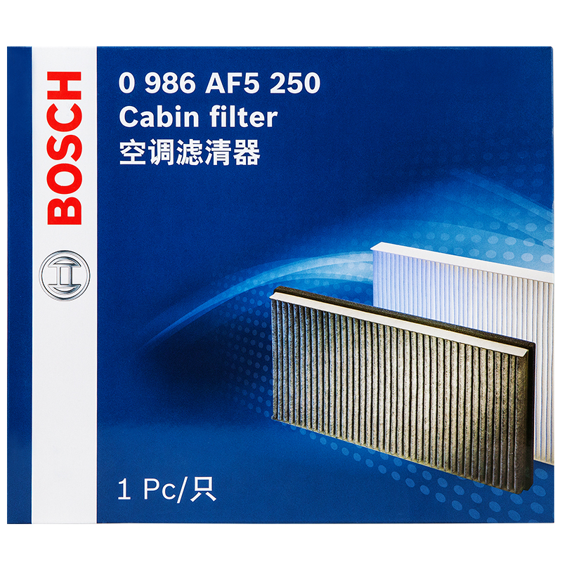 博世(Bosch)空调滤清器0986AF5250(马自达6/睿翼/奔腾)