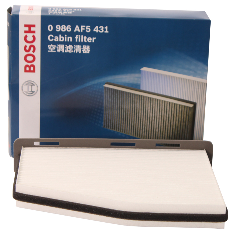 博世(Bosch)空调滤清器0986AF5431(开迪/CC/速腾/迈腾/高尔夫6/途观/途安/帕萨特B7/高尔夫5)