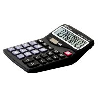 得力(deli) 1210A 计算器 桌面理财计算器